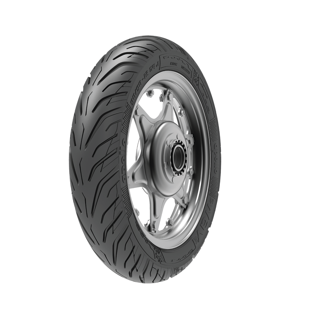 Apollo WAV 90/90 12 Tubeless 54 J Front/Rear Two-Wheeler Tyre