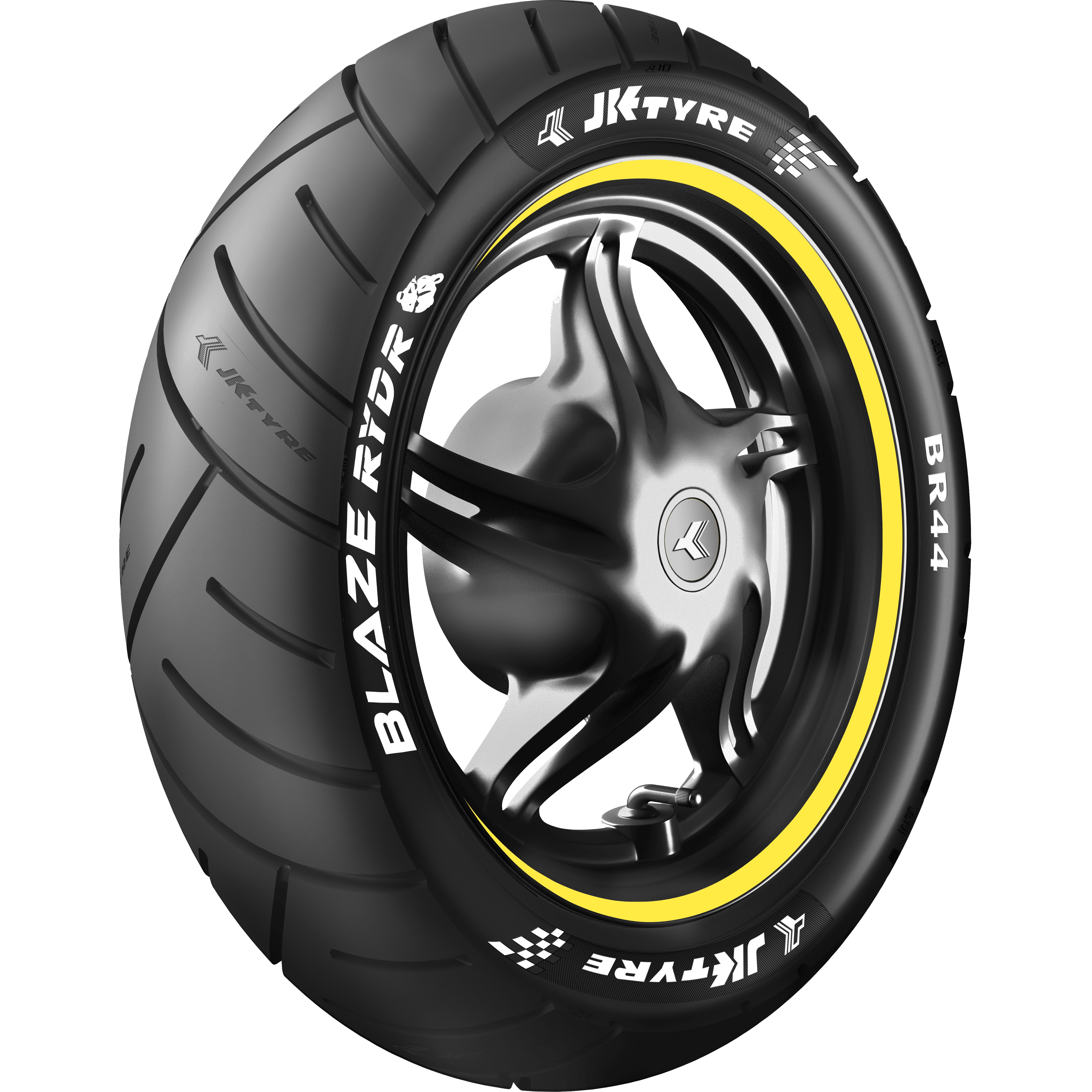 JK Tyre BLAZE_BR44 110/80 12 Tubeless Rear Two-Wheeler Tyre