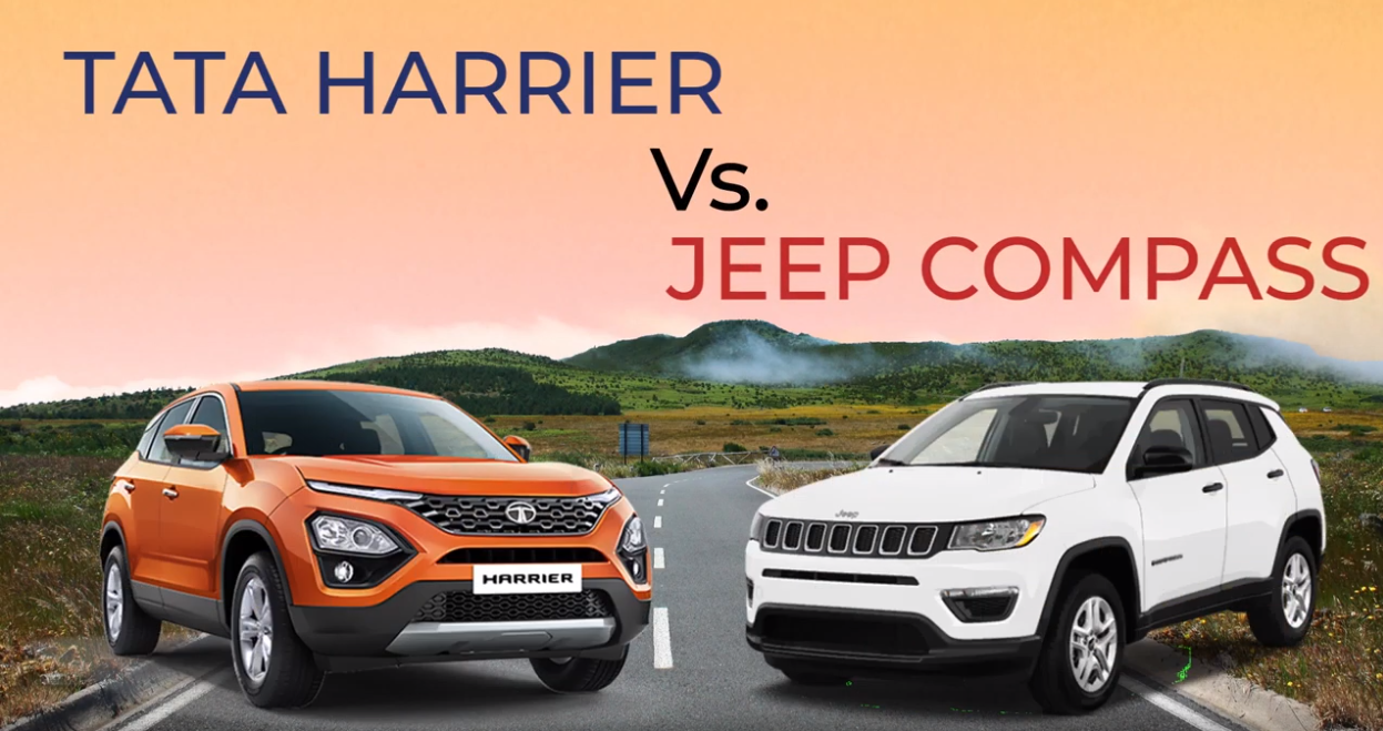 Tata Harrier Vs. Jeep Compass SUV Comparison Features, Prices