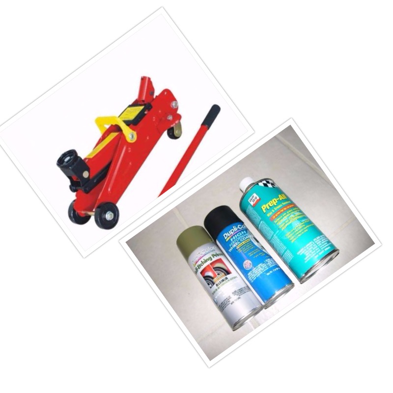 Tyre paint kit