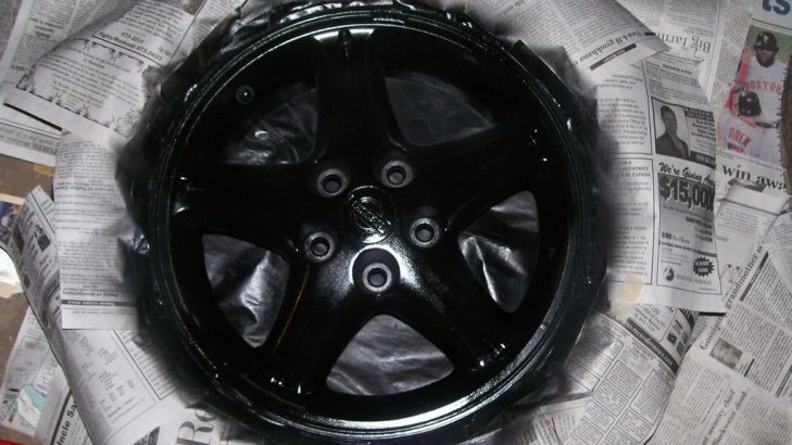 Alloy wheel colours 
