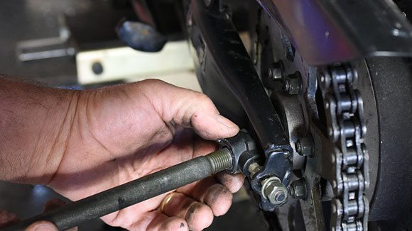 Bike tyre replacement 
