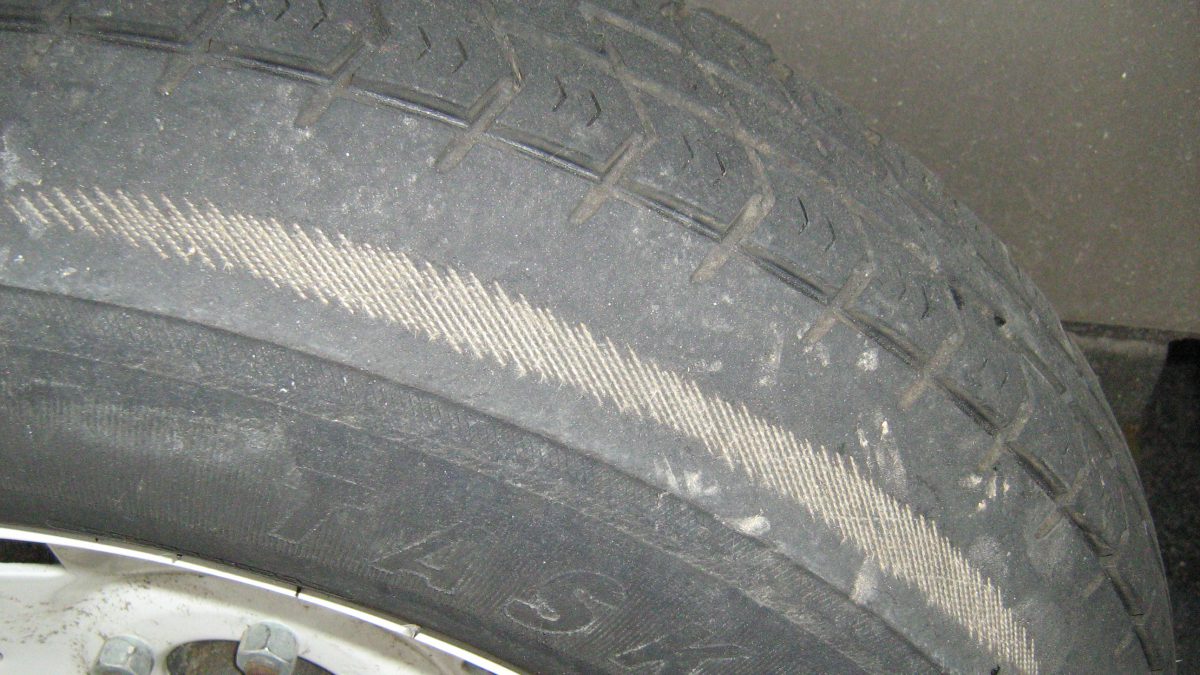 tyre wear misaligned wheels