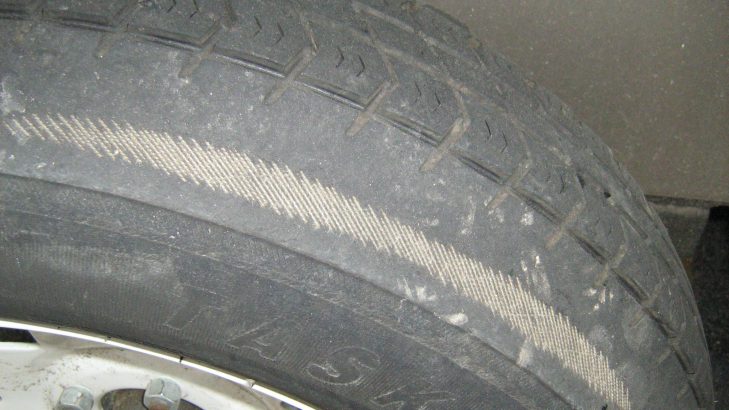 tyre wear misaligned wheels