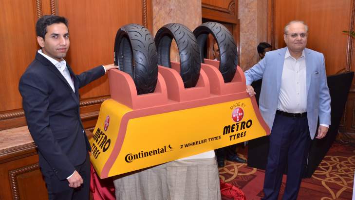 Metro Tyres Unveils Radial Motorcycle Tyres In India