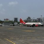 air india tyre burst
