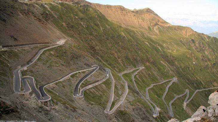 the stelvio pass