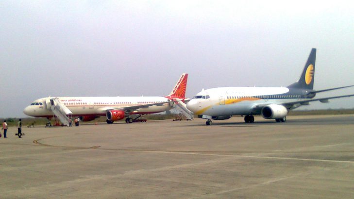 Jet Airways Makes Emergency Landing At Hyderabad After Tyre Burst