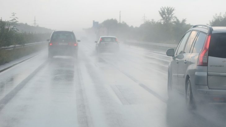 rain driving