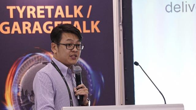 Terrence Wong at Tyrexpo Asia 2017