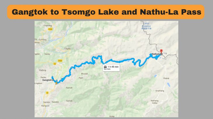 Road trip Gangtok to Tsomgo Lake and Nathu-La Pass