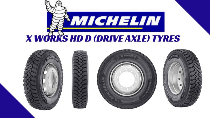 Michelin X Works HD D Tyre Drive Axle
