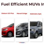 5 Best Fuel Efficient MUVs In India