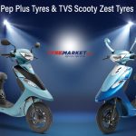 Tyre Brands Available For TVS Scooty Pep Plus and TVS Scooty Zest Variants