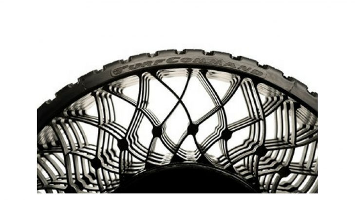 goodyear airless tyre photo