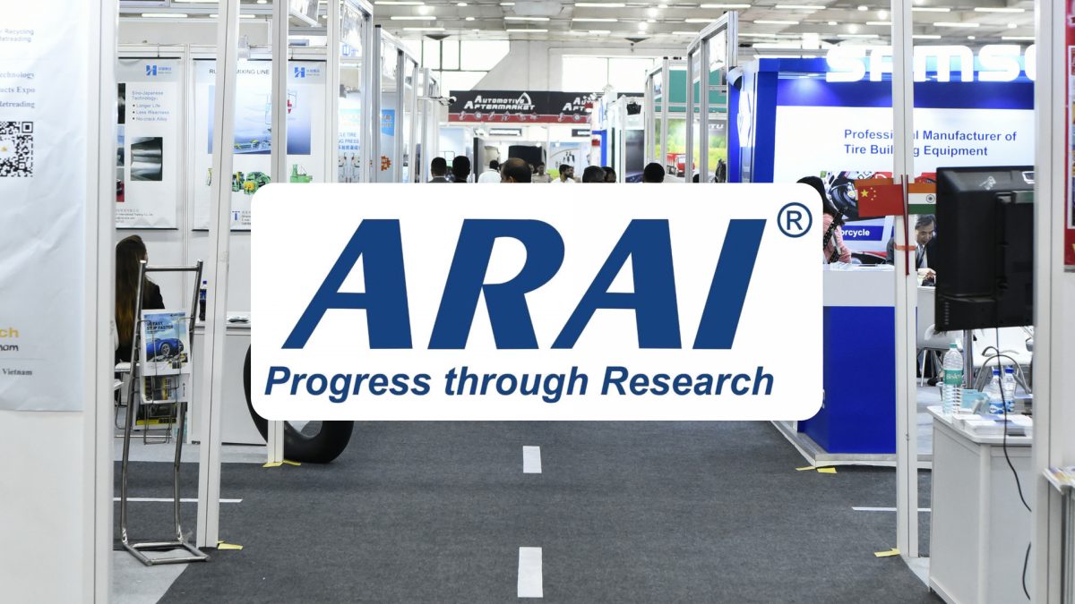 ARAI Stall Comes Alive At The Tyrexpo India 2018