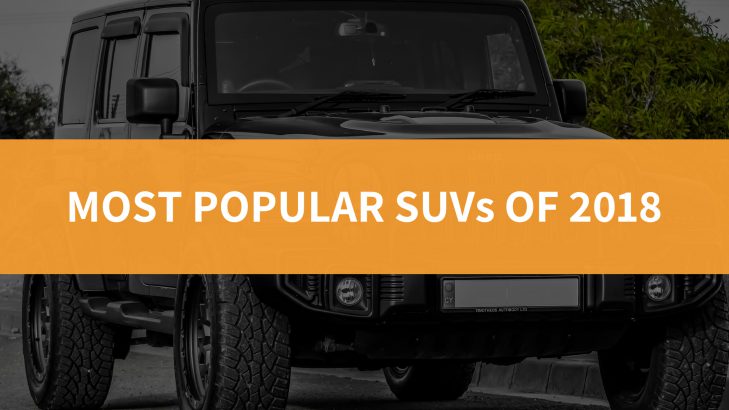 Most Popular SUVs Of 2018