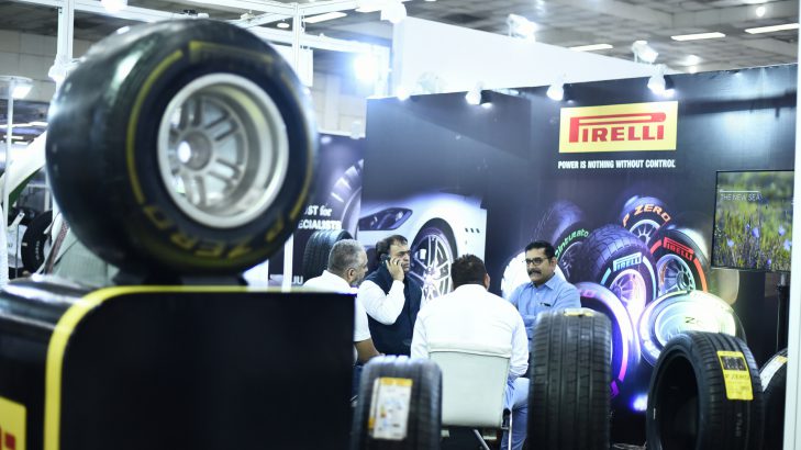 Pirelli Tyres Stall At Tyrexpo India 2018 Attracts Performance Tyre Lovers