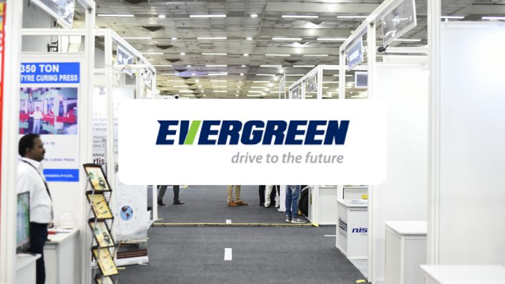 Evergreen Tyres Displays Its PCR Range At Tyrexpo India 2018