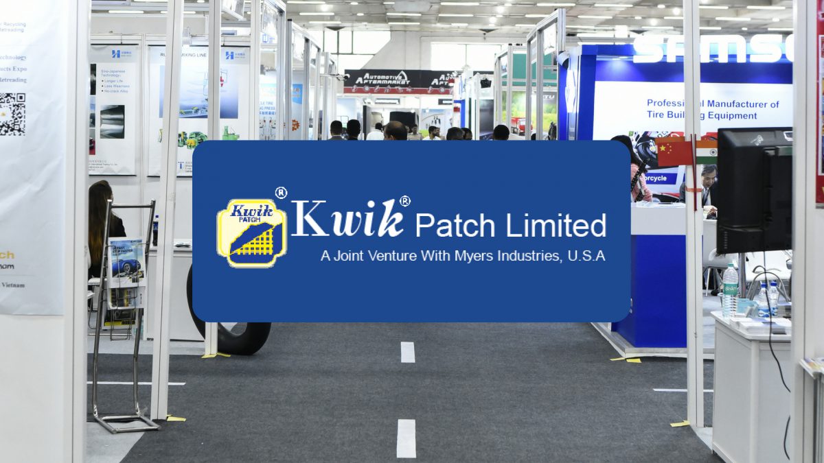 Tyrexpo India 2018 Kwik Patch Limited, The Tyre & Tube Repair Specialist