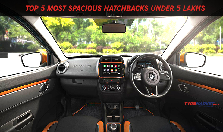 Top 5 Most Spacious Hatchbacks Under 5 Lakhs