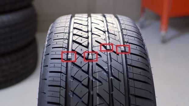 tyre wear indicators
