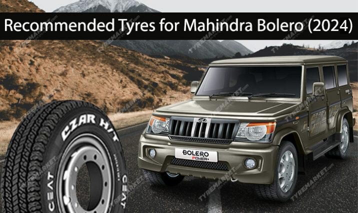Mahindra Bolero Tyres Size & Price (2025) & Best Tyres for Bolero