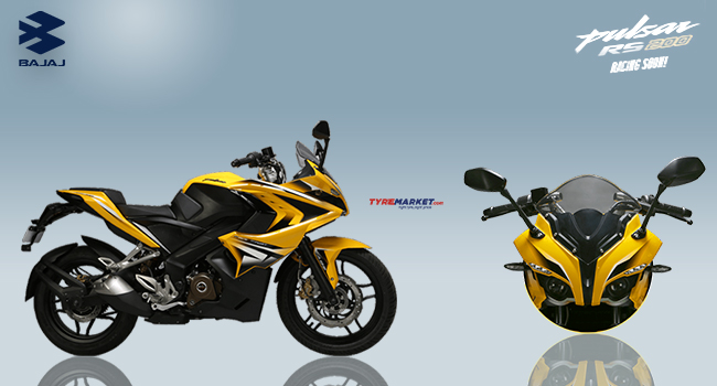 pulsar rs 200 sport bike