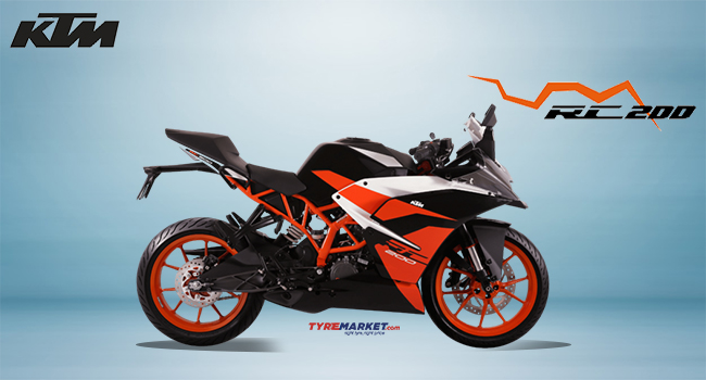 KTM RC 200 SPORT BIKE
