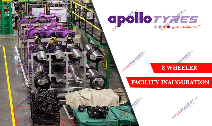 Apollo Tyres Inaugurates Two-Wheeler – Radial & Cross-Ply Tyre Facility