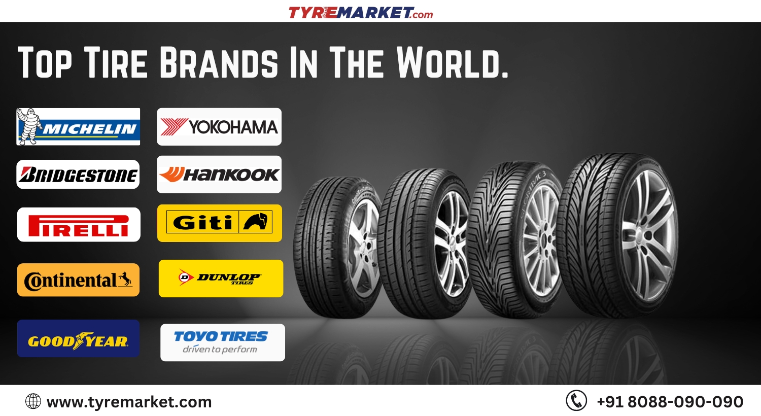 Best Tyre Company in World Top 10 Tyre Brands in World (World No1)
