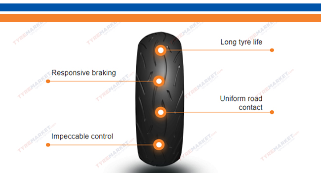 The Built of CEAT Zoom Rad X1 Tyres