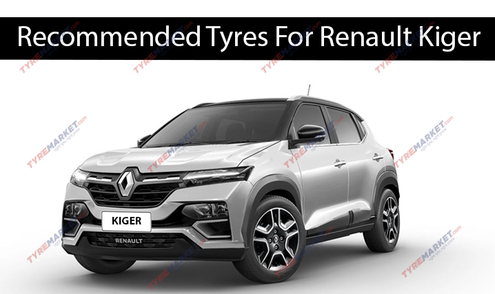 Recommended Tyres For Renault Kiger with compatible tyre sizes, price, warranty and more