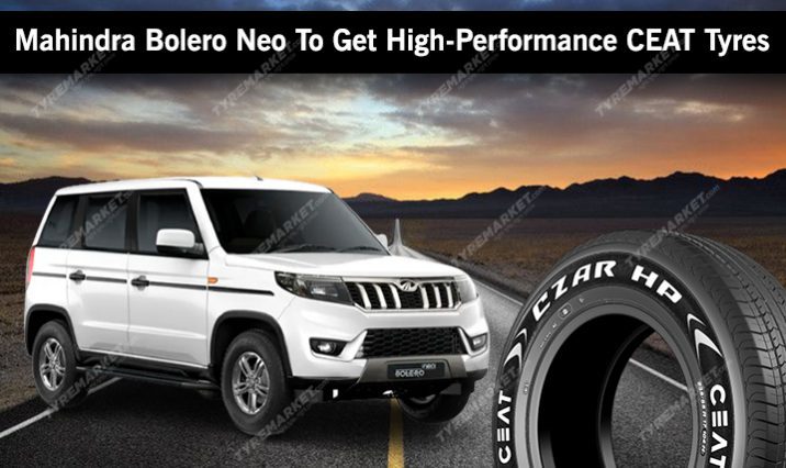 Mahindra’s Bolero Neo To Get High-Performance CEAT Tyres