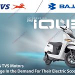 Bajaj Auto & TVS Motors Witness Surge In The Demand For Their Electric Scooters