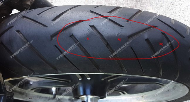 Bulges On The Tyre Surface