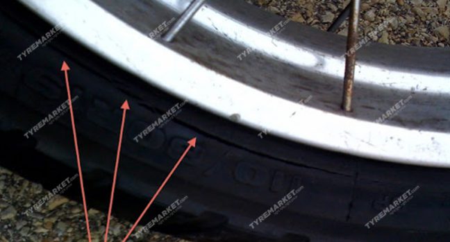 Cracks On The Sidewalls