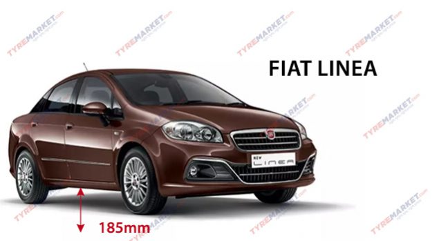 Fiat Linea ground clearance