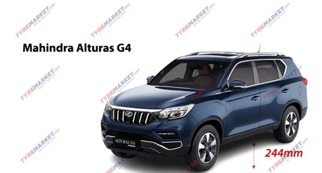 Mahindra-Alturas-G4 Ground Clearance