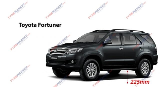 Toyota Fortuner Ground Clearance 
