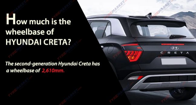 wheelbase of Hyundai Creta