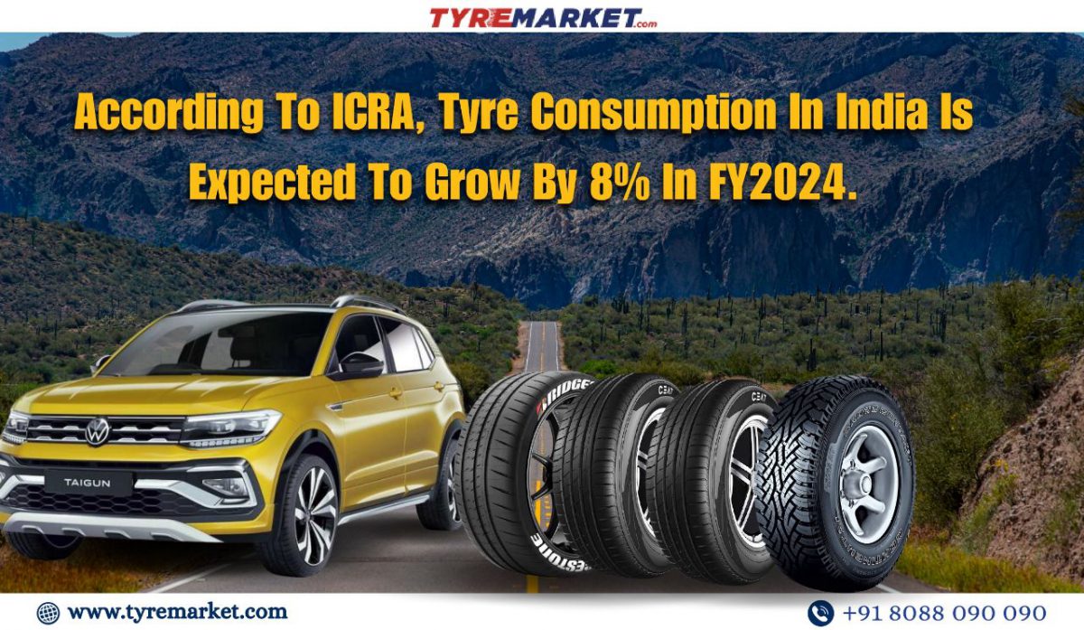 Tyre Consumption to grow 8% according to ICRA