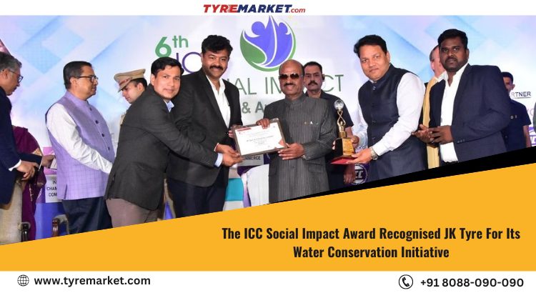 The ICC Social Impact Award Recognised JK Tyre For Its Water Conservation Initiative