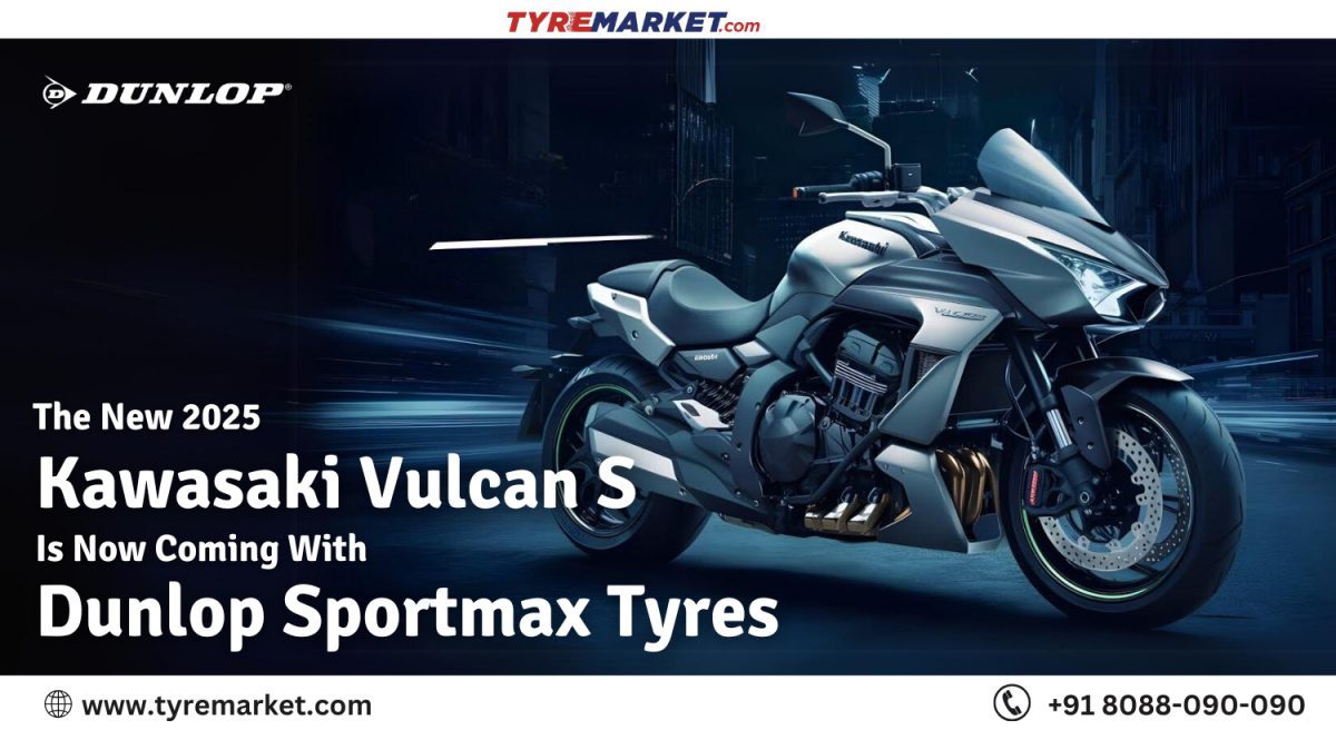 The New 2025 Kawasaki Vulcan S Is Now Coming With Dunlop Sportmax Tyres