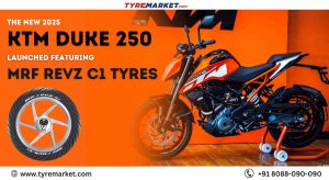 The New 2025 KTM Duke 250 Launched, Featuring MRF Revz C1 Tyres