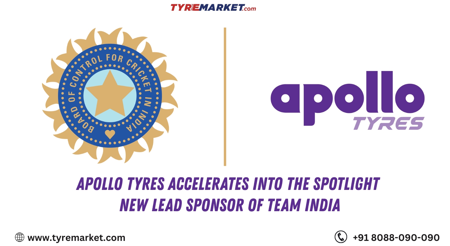 Apollo Tyres Accelerates into the Spotlight_ New Lead Sponsor of Team India