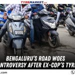 Bengalurus Road Woes Spark Controversy After ExCops Tyre Advice