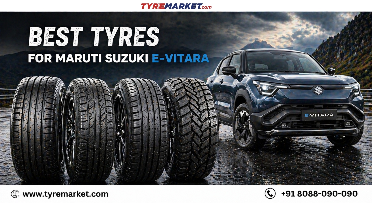 Best Tyres for Maruti Suzuki e-Vitara