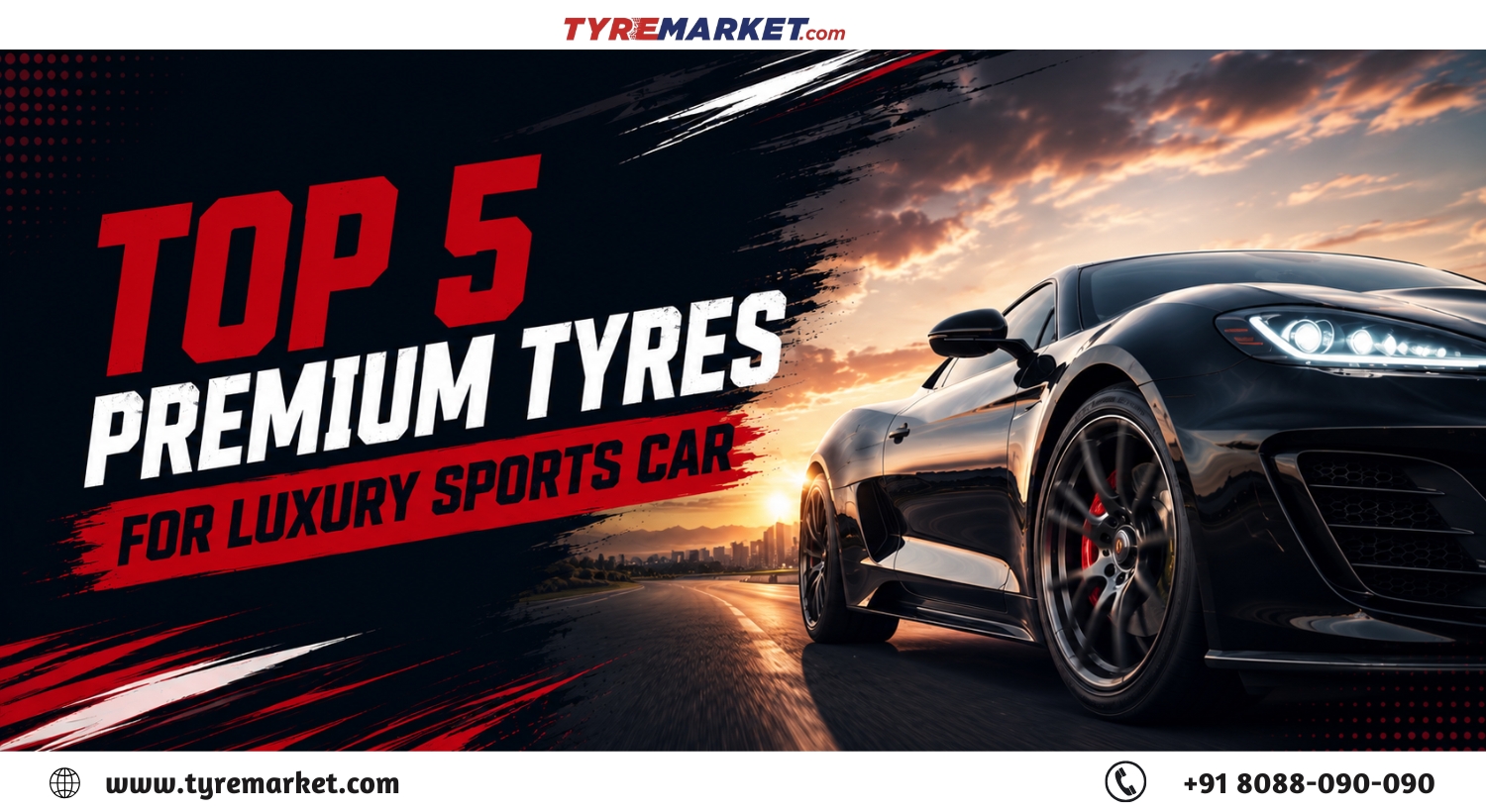 Best Premium Tyres for Sports Cars