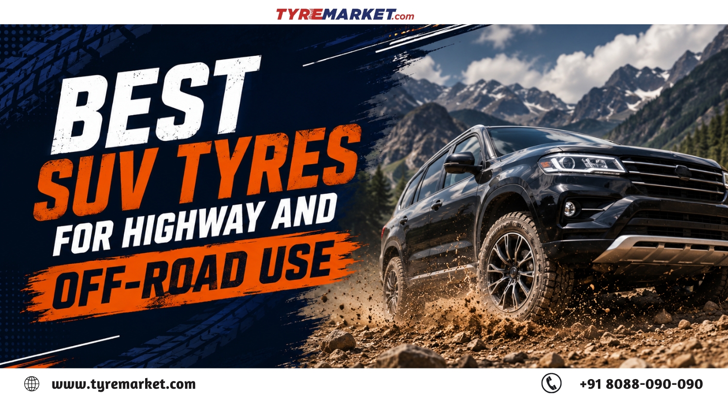 Best SUV Tyres for Mixed Use: Highway Comfort & Off-Road Capability (2026)